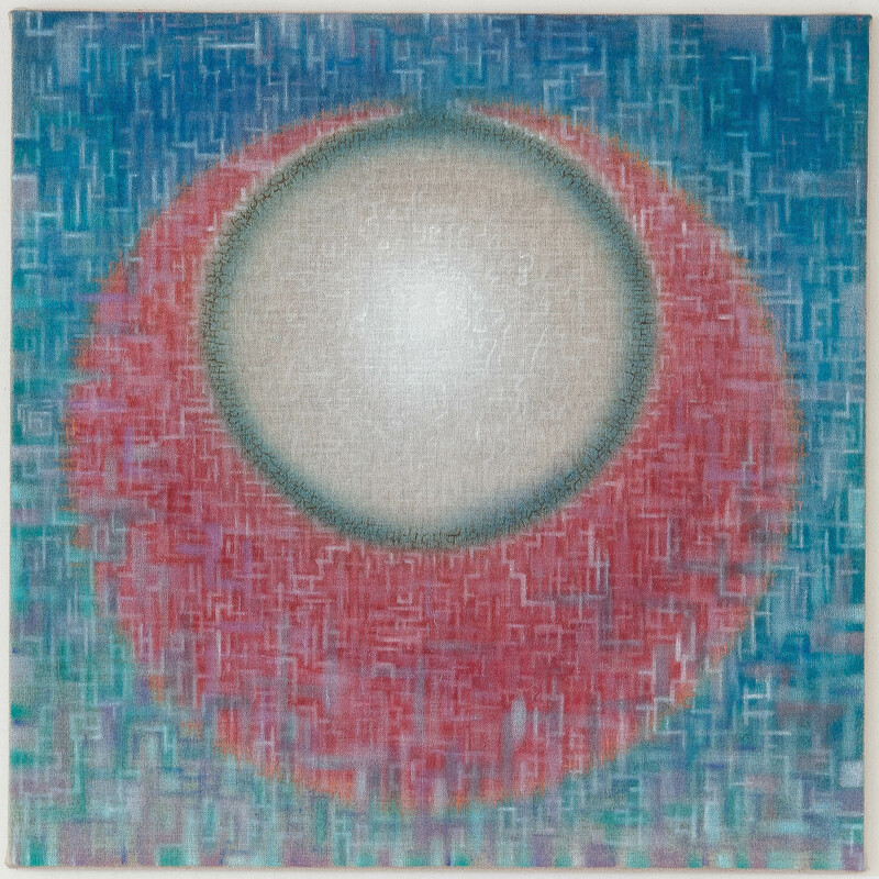 Gravida - 2020 - 50x50 cm - olieverf op linnen