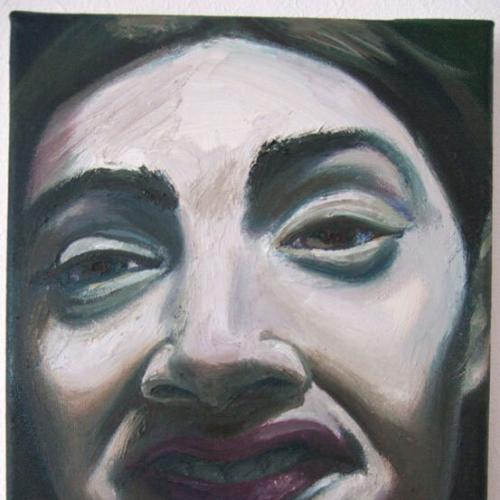 Psyche 1 - 2008 - olieverf op canvas - 18x24 cm 