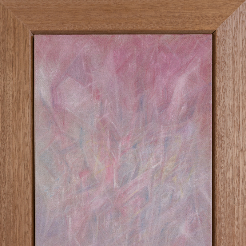 Kristallijn - 2026 - 60x40 (58x78) cm - olieverf op linnen