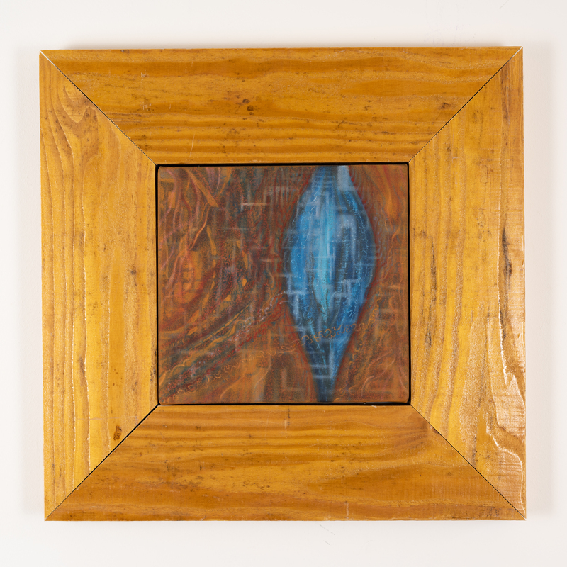 De Complexe Productie van een Traan - 2026 - 41x42 cm (incl. lijst) - olieverf op canvas, hout