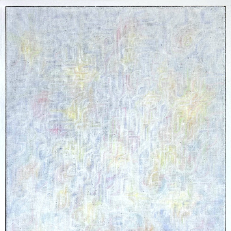 Het Kind is Blij en de Wereld Heel - 2026 - 55x45 cm - olieverf op linnen